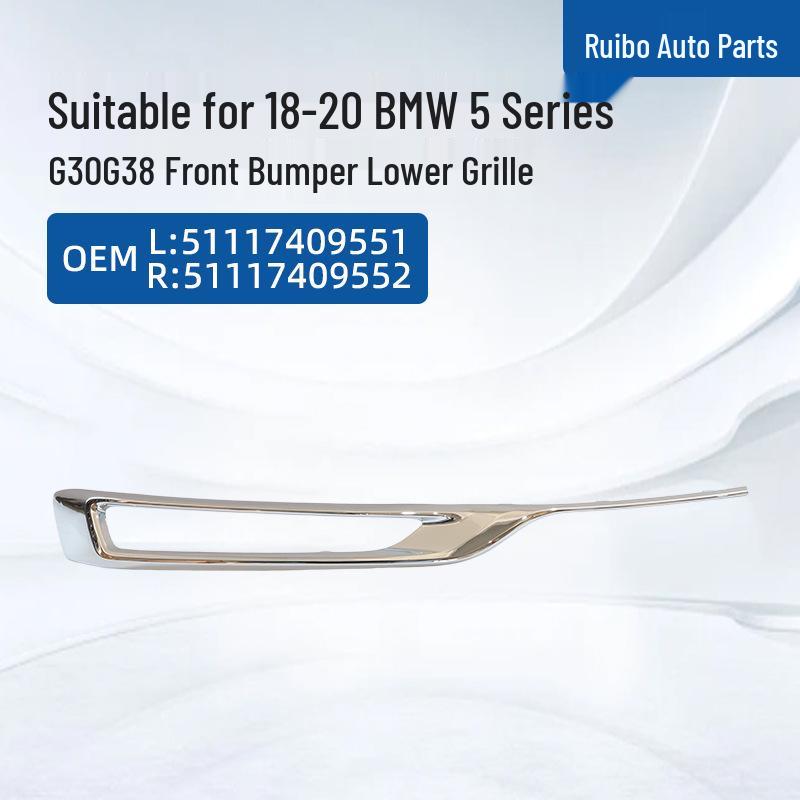 Fits 18-20 BMW 5 Series G30/G38 Front Bumper Lower Grille L:51117409551 R:51117409552 Left: 51117409551, Right: 51117409552
Fits 18-20 BMW 5 Series G30/G38 Front Bumper Lower Grille L:51117409551 R:51117409552 Left: 51117409551, Right: 51117409552