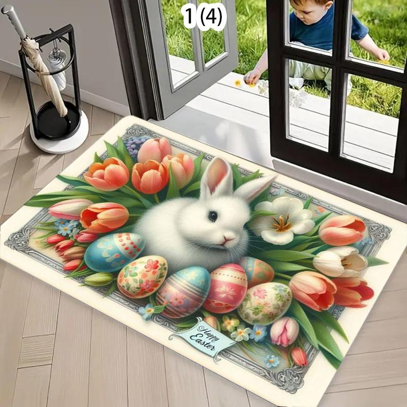 Spring Tulip Doormat Slaughtering Easter Eggs Home Decoration Floor Mat Living Room Bedroom Entrance Farmhouse Anti Slip Carpet 50X80cm
Spring Tulip Doormat Slaughtering Easter Eggs Home Decoration Floor Mat Living Room Bedroom Entrance Farmhouse Anti Slip Carpet 50X80cm