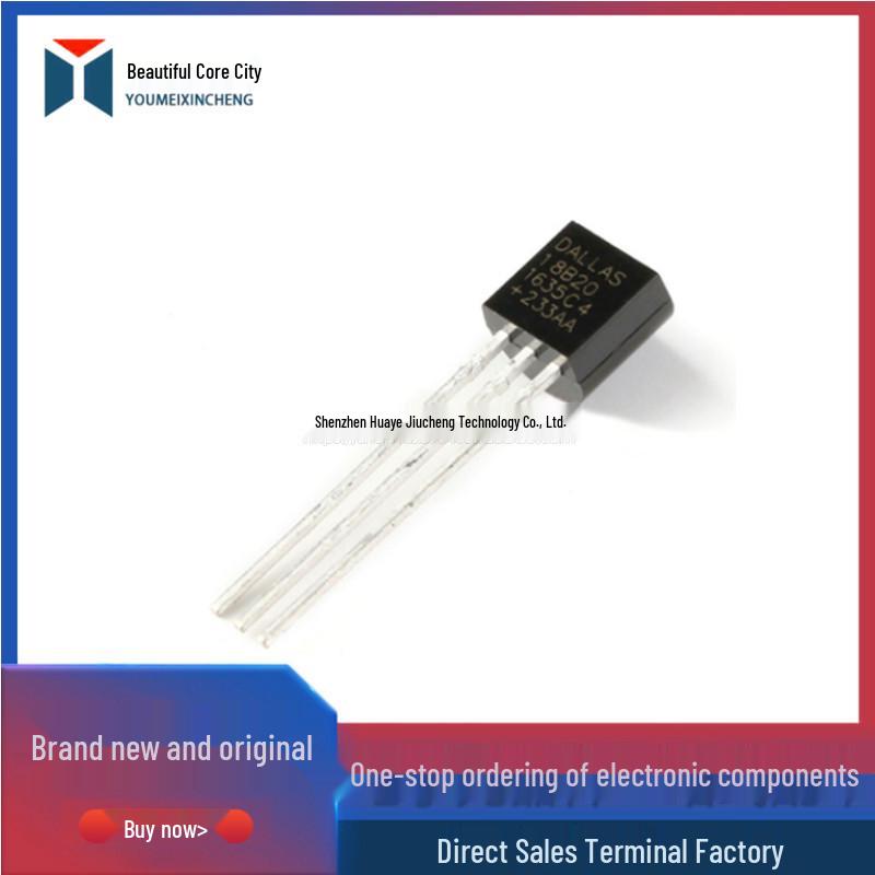 DS18B20+ Programmable Digital Temperature Sensor TO-92
DS18B20+ Programmable Digital Temperature Sensor TO-92