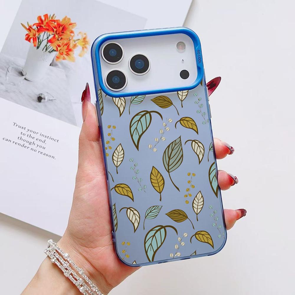 Luxury Leafs Phone Case For iPhone 17 16 15 14 13 12 11 Pro Max Air Matte Laser Aurora Shockproof Funda iPhone 14 Plus
Luxury Leafs Phone Case For iPhone 17 16 15 14 13 12 11 Pro Max Air Matte Laser Aurora Shockproof Funda iPhone 14 Plus