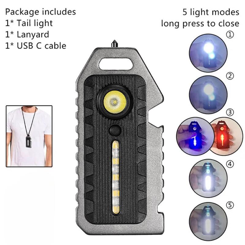 LED Red Blue Shoulder Police Light with Clip Rechargeable Flashing Warn Safety Bicycle Taillight Helmet Lamp Keychain Light
LED Red Blue Shoulder Police Light with Clip Rechargeable Flashing Warn Safety Bicycle Taillight Helmet Lamp Keychain Light