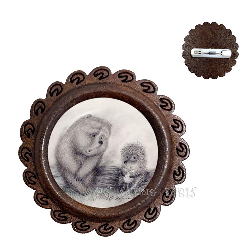 Vintage Hedgehog Brooch Special Fashion Animal Pins Jewelry Brooches Pins Wood Collar Pin For Women Gift
Vintage Hedgehog Brooch Special Fashion Animal Pins Jewelry Brooches Pins Wood Collar Pin For Women Gift
