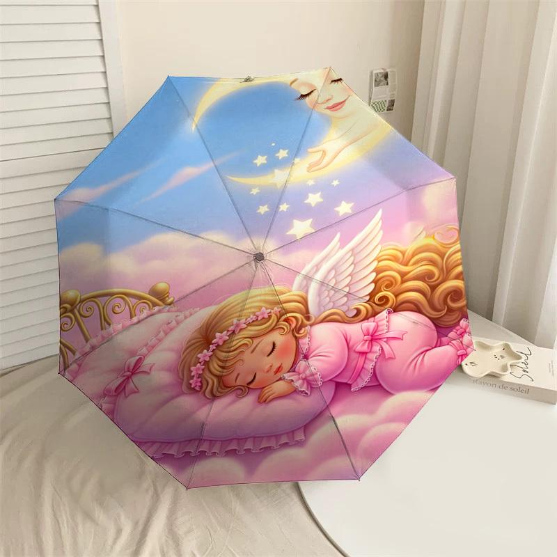 1PC baby moon Umbrella-8-Rib Reinforced, Automatic Open, Lightweight & Durable, Fashion Accessory for Outdoor, J0341
1PC baby moon Umbrella-8-Rib Reinforced, Automatic Open, Lightweight & Durable, Fashion Accessory for Outdoor, J0341