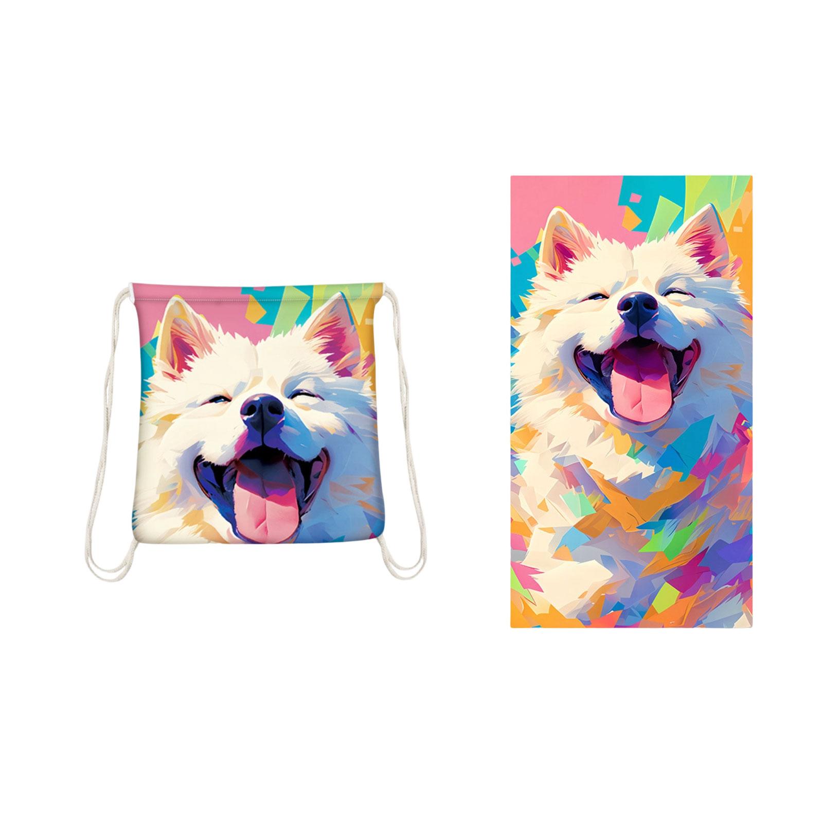 2 in 1 Foldable Beach Towel and Bag Printed Bath Towel Beach Wrap with Storage Pocket Portable Lightweight Quick Dry One Size
2 in 1 Foldable Beach Towel and Bag Printed Bath Towel Beach Wrap with Storage Pocket Portable Lightweight Quick Dry One Size
