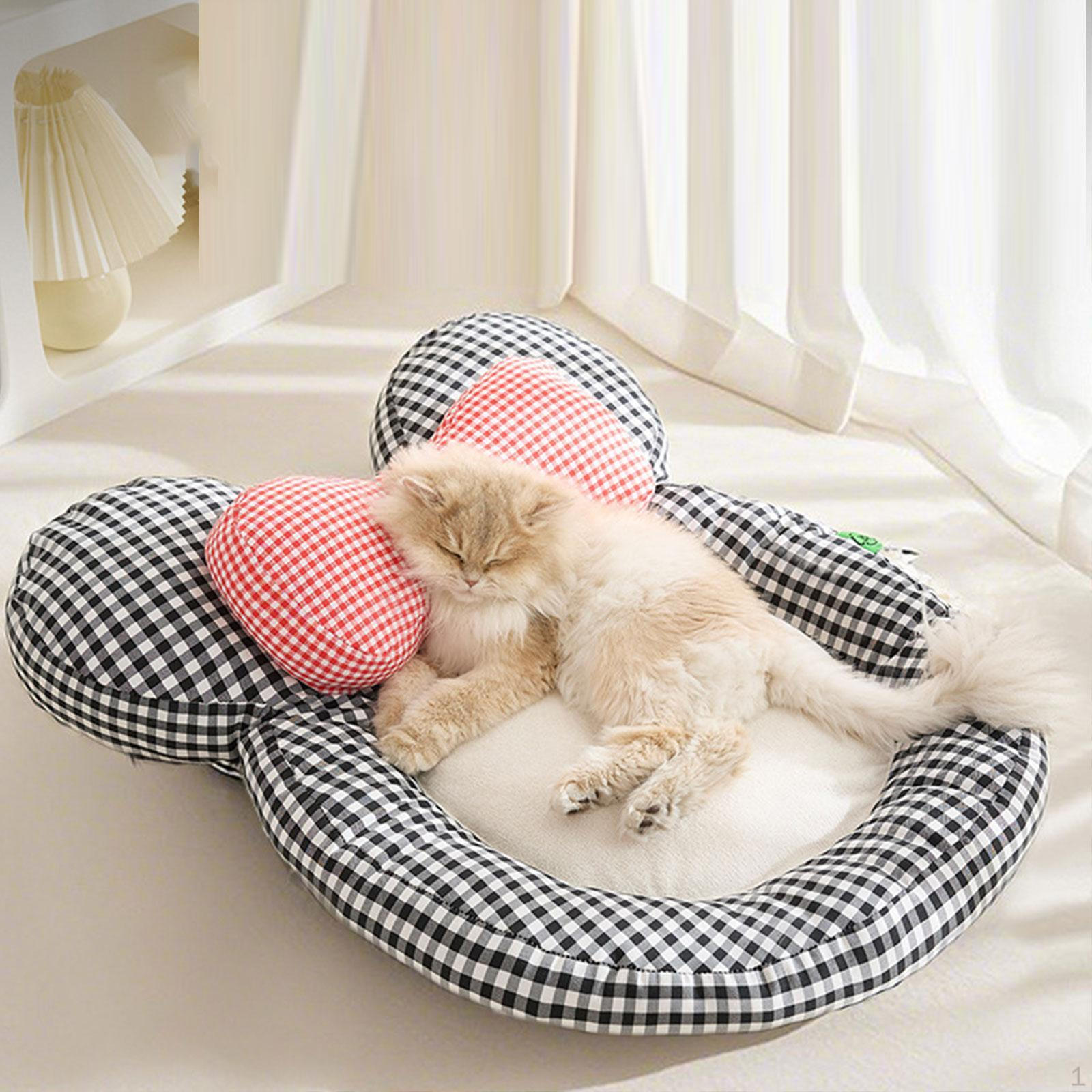 Cat Bed Furniture Soft Anti Slip Breathable Comfortable Cute Nest Pet Cushion Calming Dog
Cat Bed Furniture Soft Anti Slip Breathable Comfortable Cute Nest Pet Cushion Calming Dog