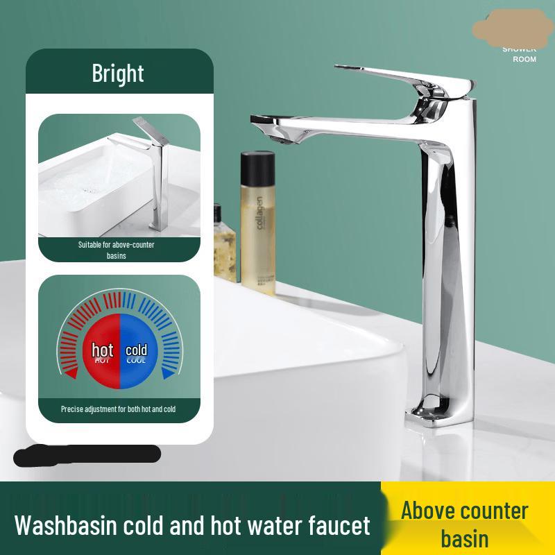 Electroplated Silver Heightened Single Cold Basin Faucet
Electroplated Silver Heightened Single Cold Basin Faucet