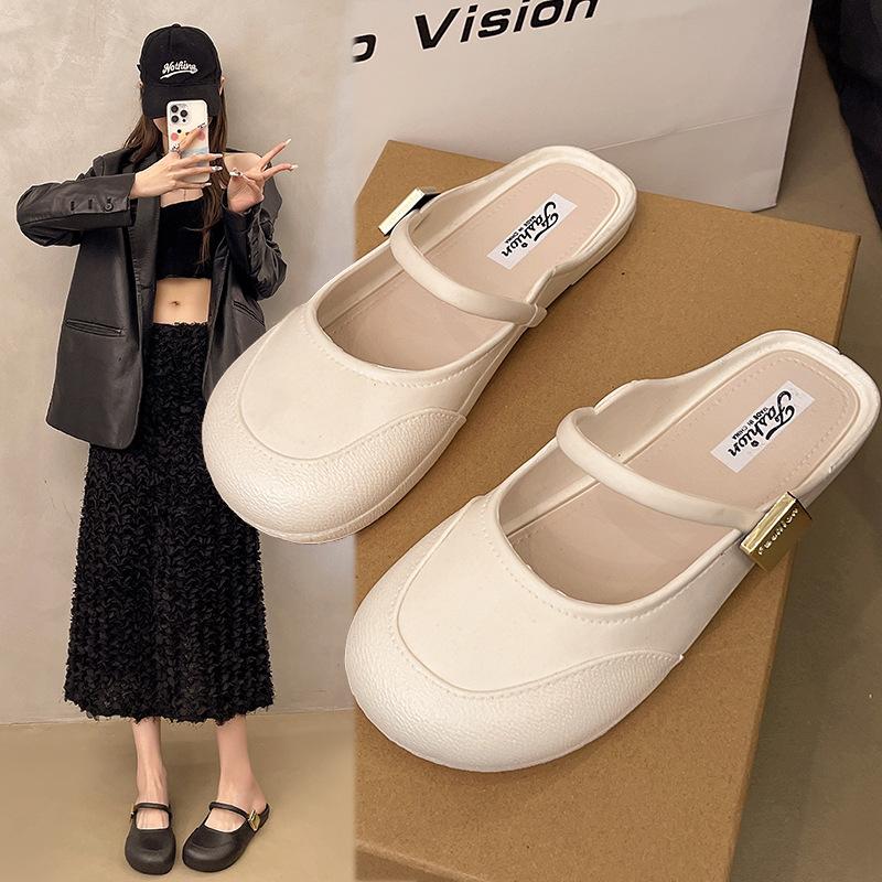 Women s Mary Jane Mule Slippers Square Toe Flat Backless Slides with Gold Buckle for Daily Wear 36 белый
Women s Mary Jane Mule Slippers Square Toe Flat Backless Slides with Gold Buckle for Daily Wear 36 белый