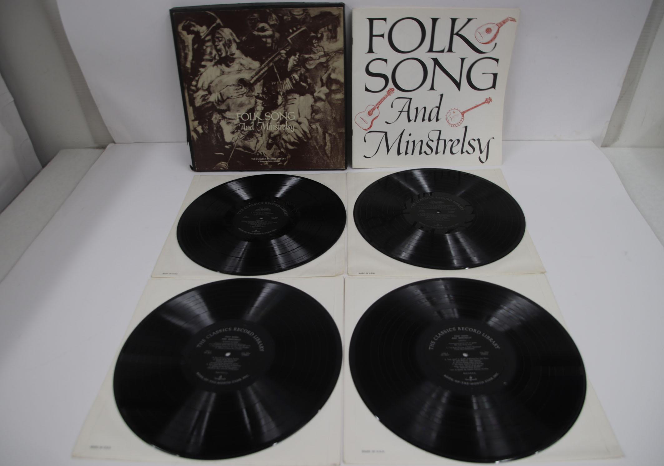 LP Record VARIOUS - Folk Song And Minstrelsy SRL7624 CLASSICS RECORD 1962 US Folk Used
LP Record VARIOUS - Folk Song And Minstrelsy SRL7624 CLASSICS RECORD 1962 US Folk Used