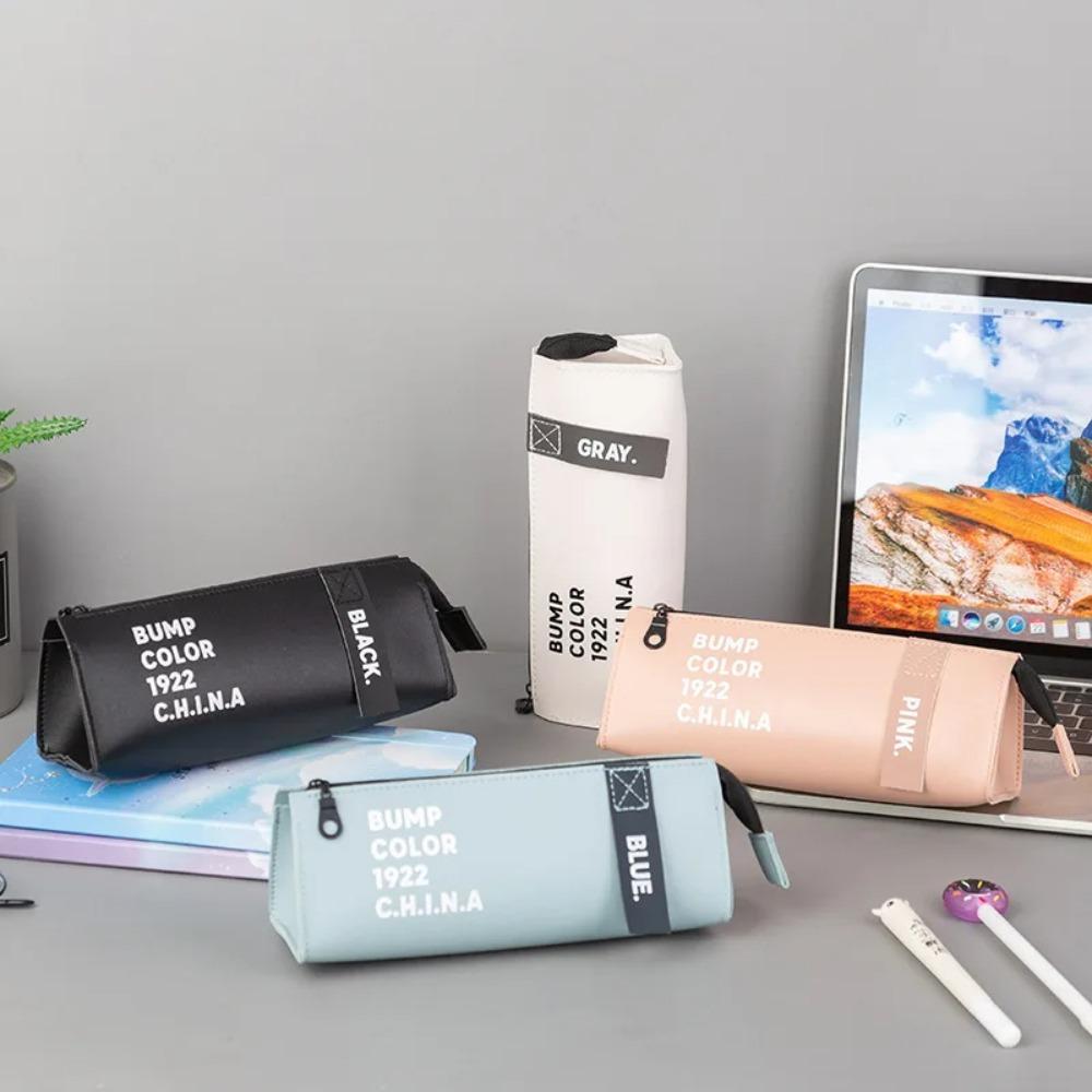 Leather Stationery Bag Waterproof Large Capacity Student Stationery Box Practical Storage Bag
Leather Stationery Bag Waterproof Large Capacity Student Stationery Box Practical Storage Bag