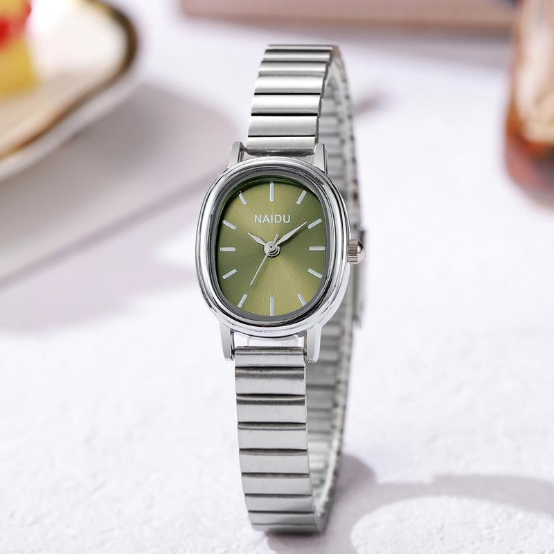 Stylish Oval Bamboo-Steel Ladies Gold Wristwatch - Casual and Trendy
Stylish Oval Bamboo-Steel Ladies Gold Wristwatch - Casual and Trendy