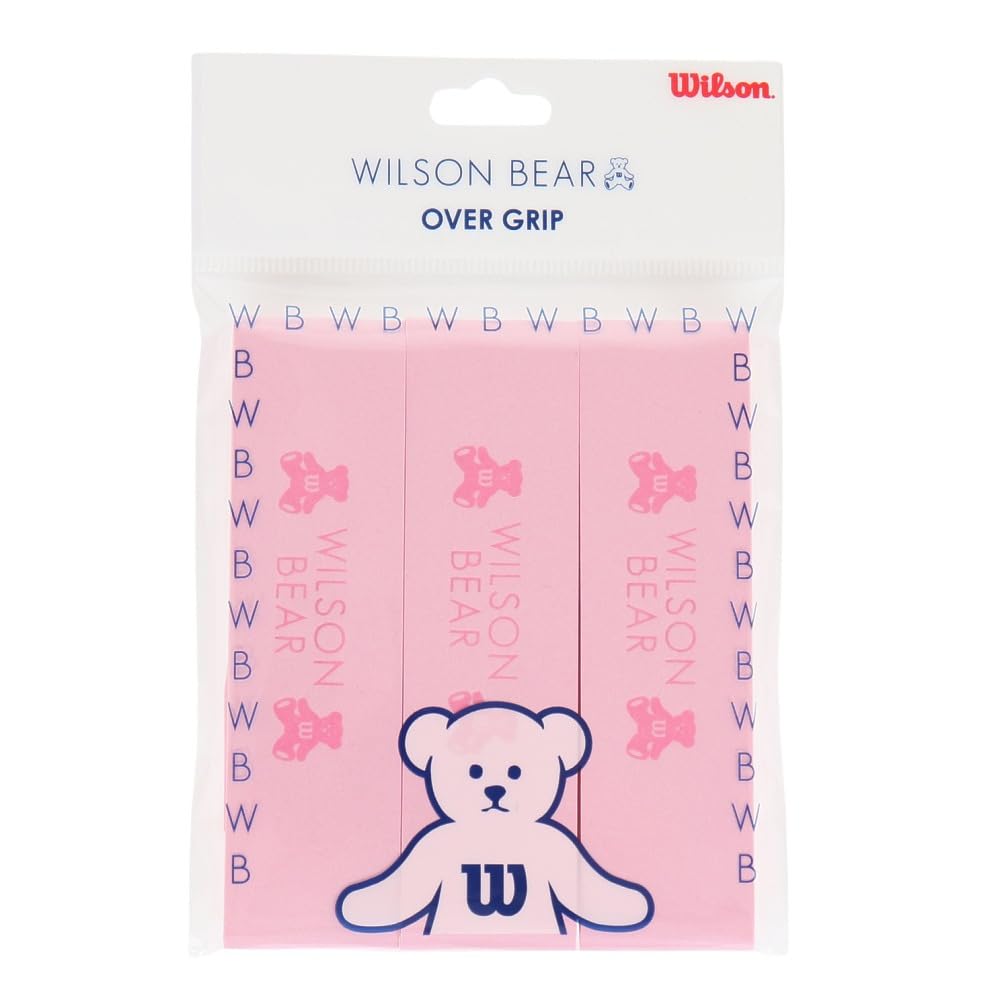 Wilson Grip Tape PRO OVERGRIP Bear Pink WRZ4020BP Tennis/Badminton (3-Pack)
Wilson Grip Tape PRO OVERGRIP Bear Pink WRZ4020BP Tennis/Badminton (3-Pack)