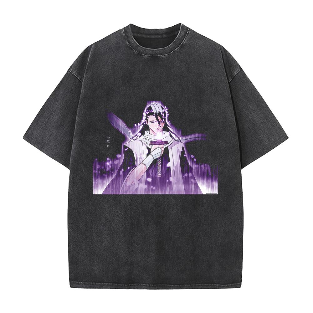 Манга BLEACH Кучики Бьякуя Принтованная футболка Мужская одежда с коротким рукавом Футболка из стиранного хлопка Винтажная повседневная футболка Футболка Харадзюку S
Манга BLEACH Кучики Бьякуя Принтованная футболка Мужская одежда с коротким рукавом Футболка из стиранного хлопка Винтажная повседневная футболка Футболка Харадзюку S