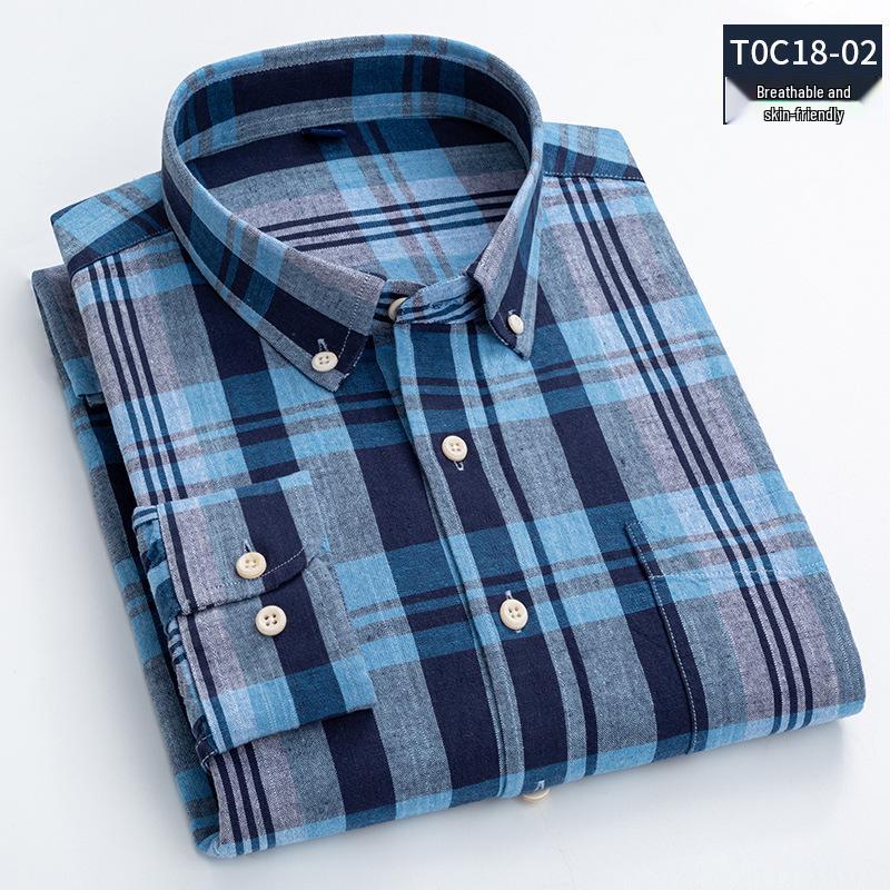 Spring New Arrival Striped Plaid Cotton Linen Long Sleeve Casual Business Shirt for Middle-Aged Men XXXXL
Spring New Arrival Striped Plaid Cotton Linen Long Sleeve Casual Business Shirt for Middle-Aged Men XXXXL