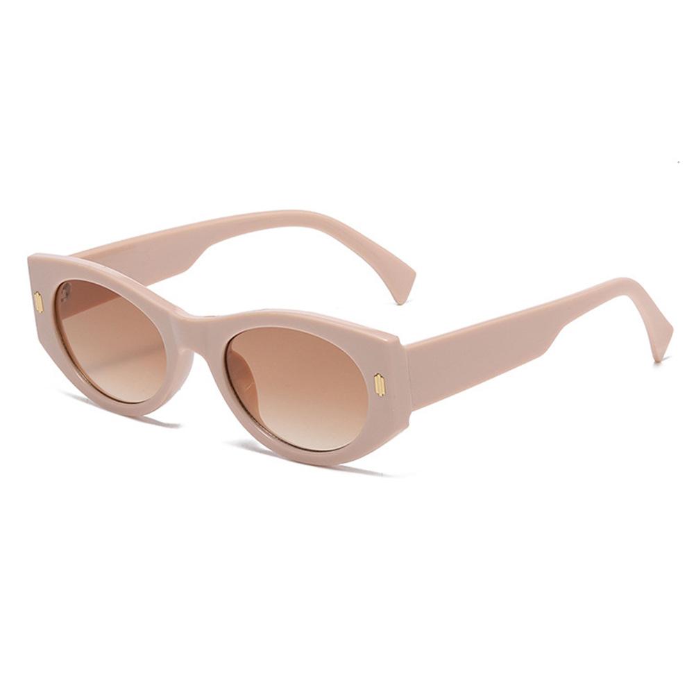 Retro Luxury Stylish Striped Gradient Cat Eye Female Sunglasses Design Latest Small Box Rivets Male Sun Eyewear UV Protection 400 as picture
Retro Luxury Stylish Striped Gradient Cat Eye Female Sunglasses Design Latest Small Box Rivets Male Sun Eyewear UV Protection 400 as picture
