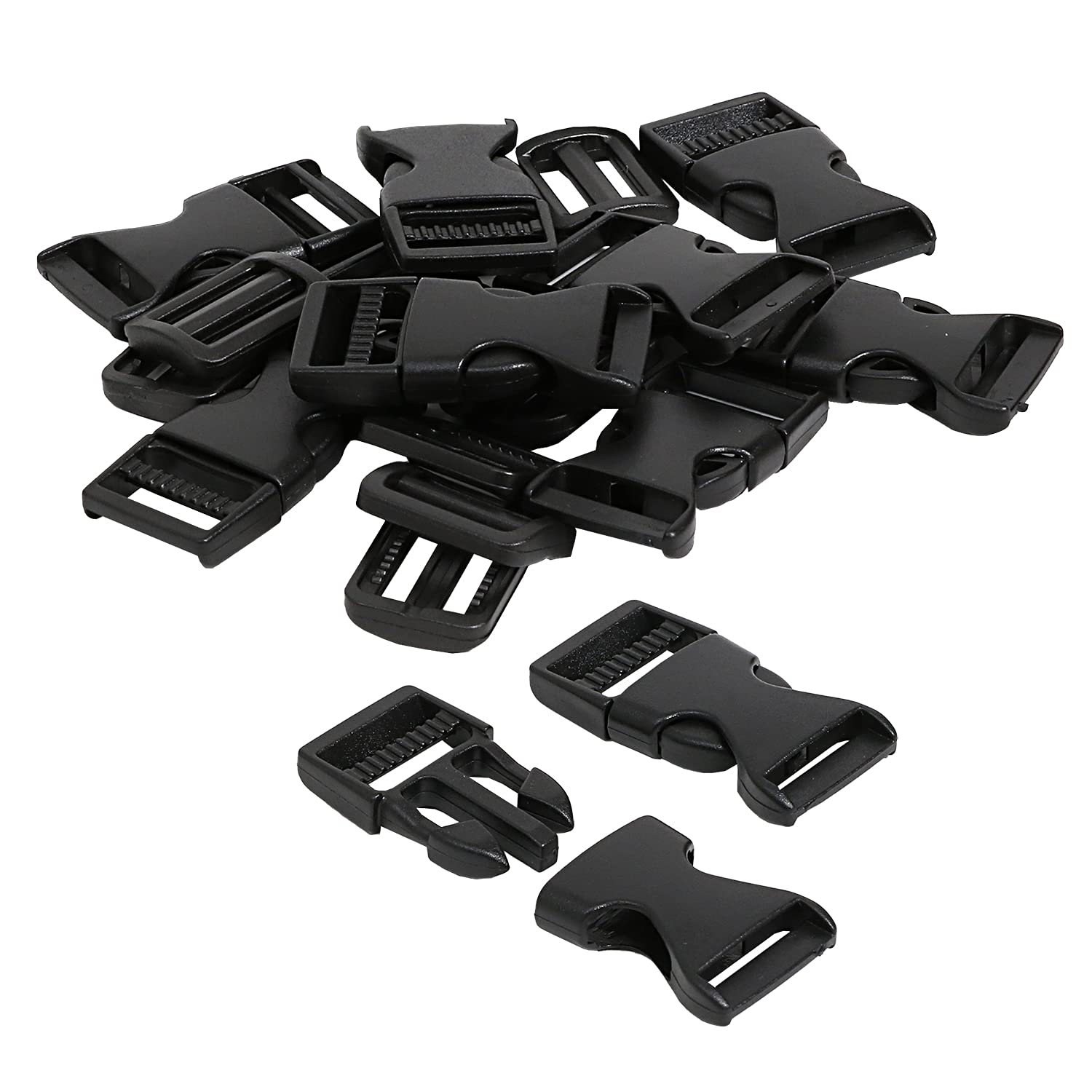 Astro Buckle Adjuster 20mm Set of 10 Black Crafts DIY Handmade Belt Bag Parts Repair & 888-40
Astro Buckle Adjuster 20mm Set of 10 Black Crafts DIY Handmade Belt Bag Parts Repair & 888-40