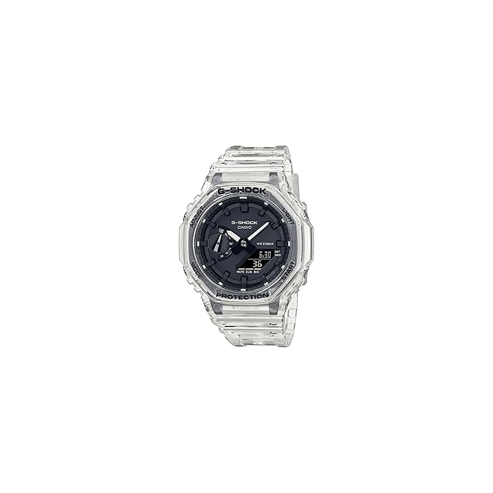 Casio G-Shock Skeleton Series Men s Watch GA-2100SKE-7A Transparent Design Water Resistant Durable Timepiece
Casio G-Shock Skeleton Series Men s Watch GA-2100SKE-7A Transparent Design Water Resistant Durable Timepiece