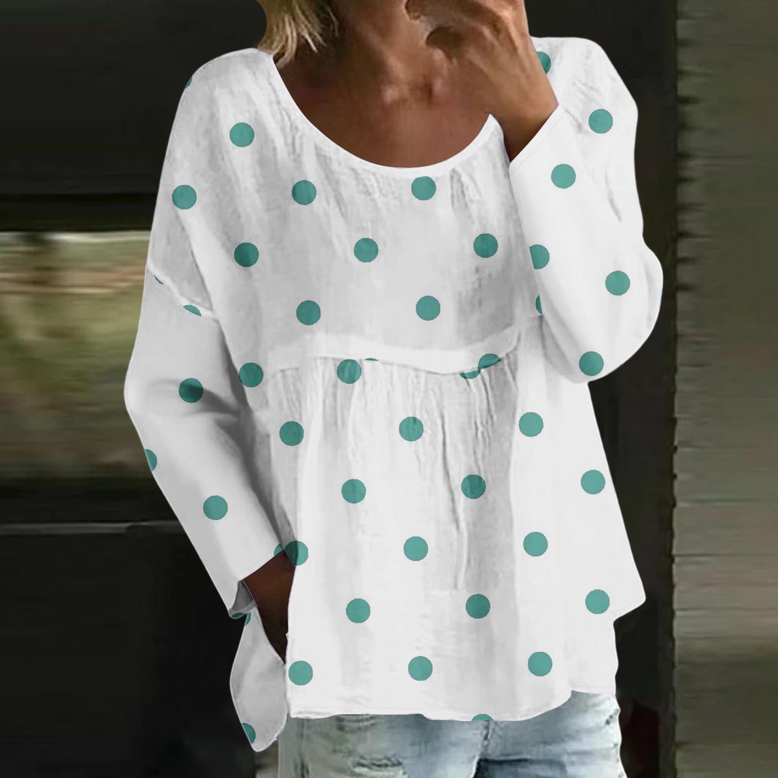 Женский повседневный модный свободный топ с круглым вырезом и цветочным принтом, с длинным рукавом L белый
Женский повседневный модный свободный топ с круглым вырезом и цветочным принтом, с длинным рукавом L белый