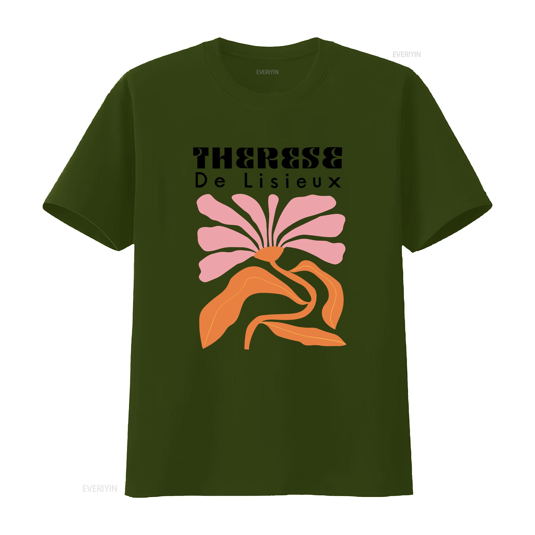 Saint Therese De Lisieux T Shirt 100 Cotton Modern Catholic Faith Based Apparel vintage Washed graphic designer clothes Stylish 4XL
Saint Therese De Lisieux T Shirt 100 Cotton Modern Catholic Faith Based Apparel vintage Washed graphic designer clothes Stylish 4XL