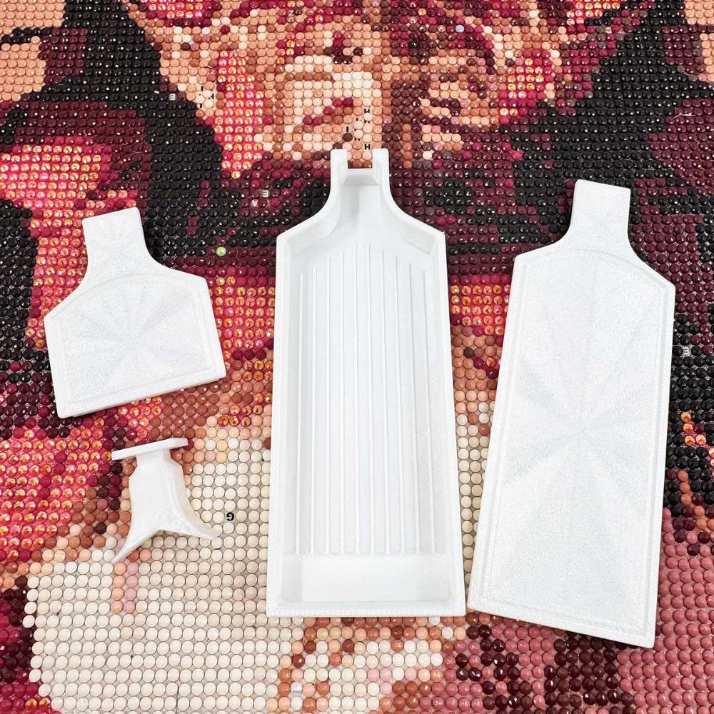 DIY Craft 2in1 Large Diamond Painting Tray Embroidery Large Capacity Beads Sorting Storage Tray With Cover Colourful белый
DIY Craft 2in1 Large Diamond Painting Tray Embroidery Large Capacity Beads Sorting Storage Tray With Cover Colourful белый