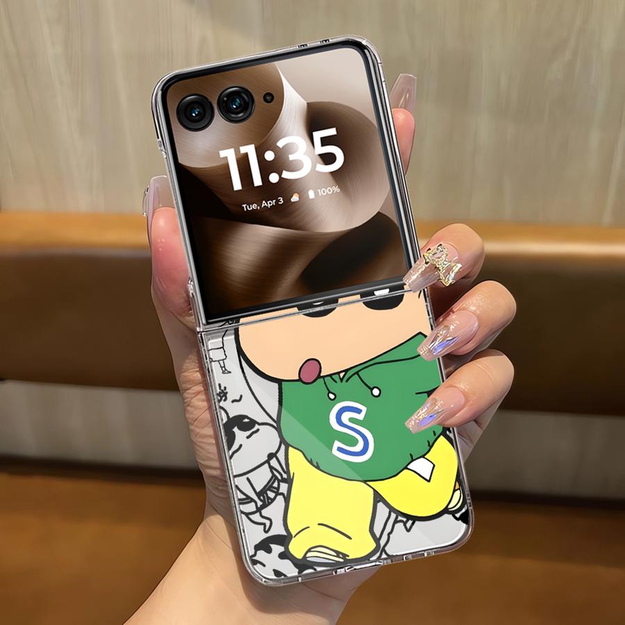 Case for Motorola Razr 50 50Ultra 60 Ultra 50/60 Soft Clear Phone Cover Luxury Funda Cute Crayon Shin Chan Motorola Razr 50
Case for Motorola Razr 50 50Ultra 60 Ultra 50/60 Soft Clear Phone Cover Luxury Funda Cute Crayon Shin Chan Motorola Razr 50