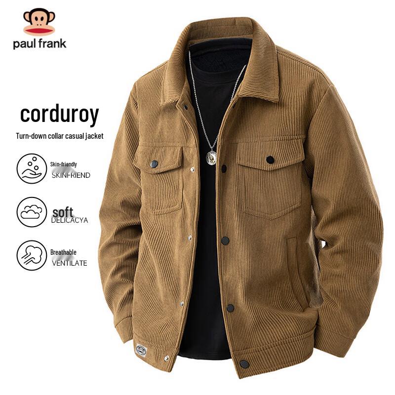 Чоловіча куртка Paul Frank з вельветовим коміром 5XL
Чоловіча куртка Paul Frank з вельветовим коміром 5XL