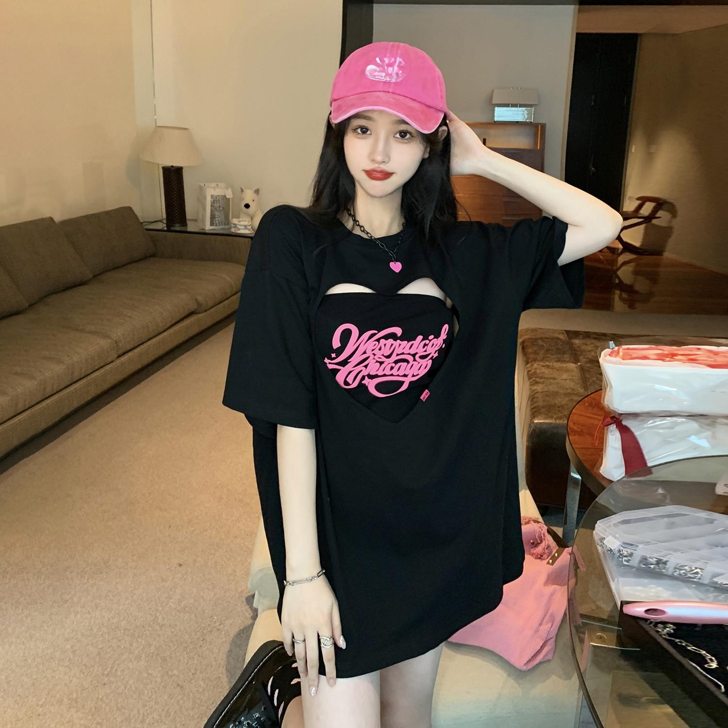 Комплект из двух предметов для женщин Harajuku Oversize Graphic, футболка и жилет из чистого хлопка с винтажным принтом, летняя повседневная футболка Y2k, хипстерские топы M
Комплект из двух предметов для женщин Harajuku Oversize Graphic, футболка и жилет из чистого хлопка с винтажным принтом, летняя повседневная футболка Y2k, хипстерские топы M