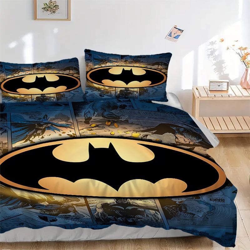3pcs batman, superhero Duvet Cover Set, 1 Duvet Cover + 2 Pillowcases (No Insert), High-Definition Print for All Seasons,Durable yy251103029 135x200cm
3pcs batman, superhero Duvet Cover Set, 1 Duvet Cover + 2 Pillowcases (No Insert), High-Definition Print for All Seasons,Durable yy251103029 135x200cm