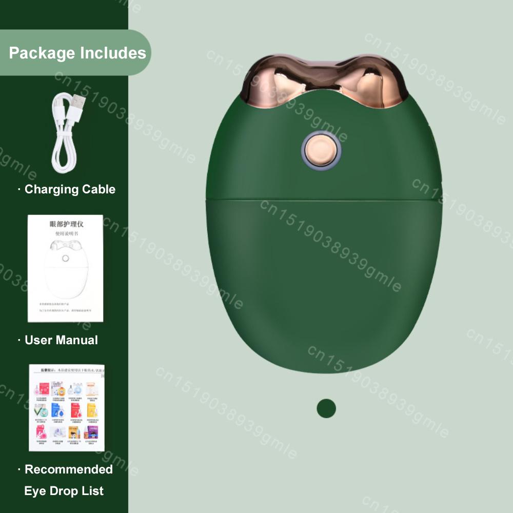 New Moisturizing Eye Instrument Tool Atomizer 3-Speed Constant Temperature Hot Compress Intelligent Operation Beauty and Health зелёный
New Moisturizing Eye Instrument Tool Atomizer 3-Speed Constant Temperature Hot Compress Intelligent Operation Beauty and Health зелёный