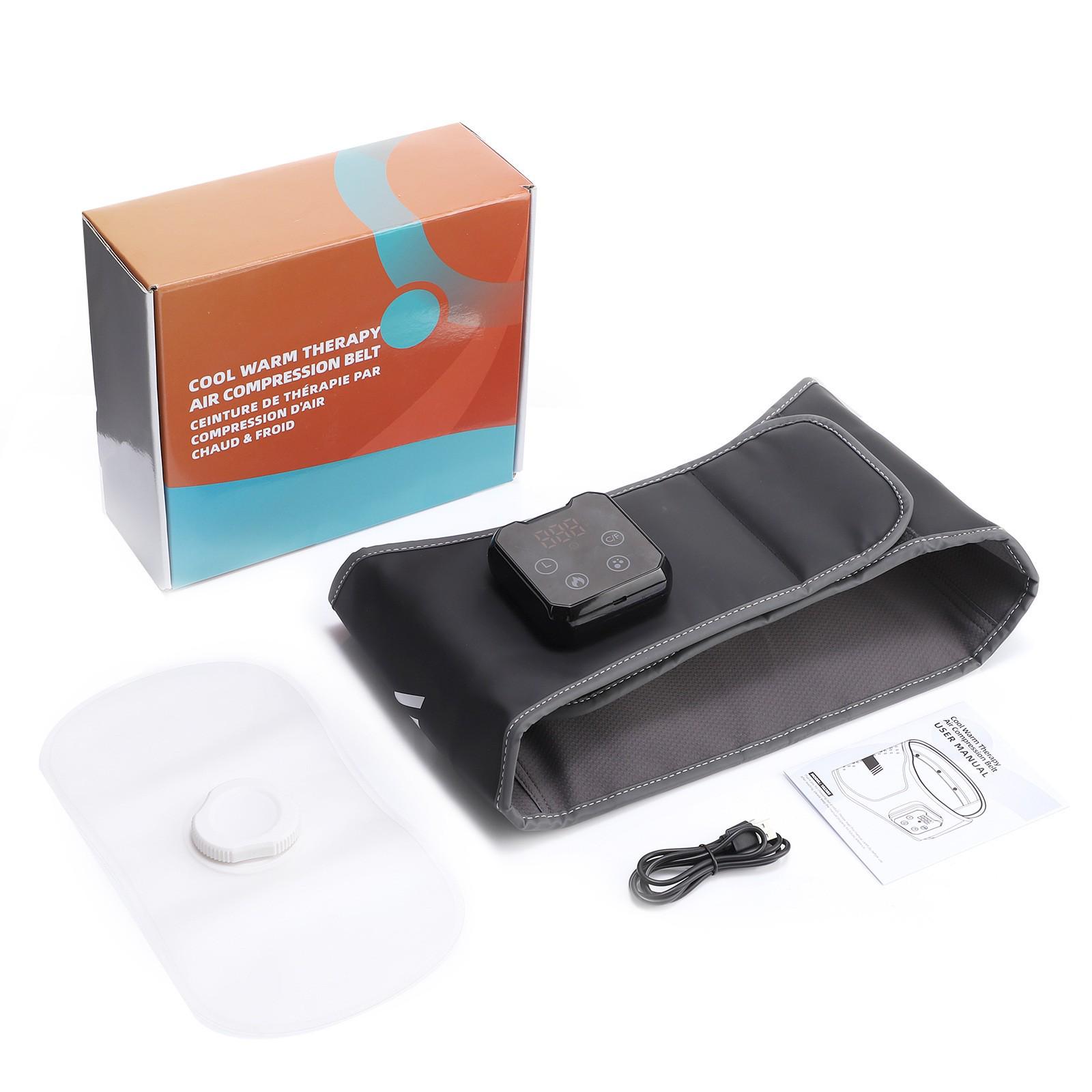 Electric Heated Lumbar Belt Massager with Airbag & Hot Compress Therapy 4000mAh Built-in Battery
Electric Heated Lumbar Belt Massager with Airbag & Hot Compress Therapy 4000mAh Built-in Battery