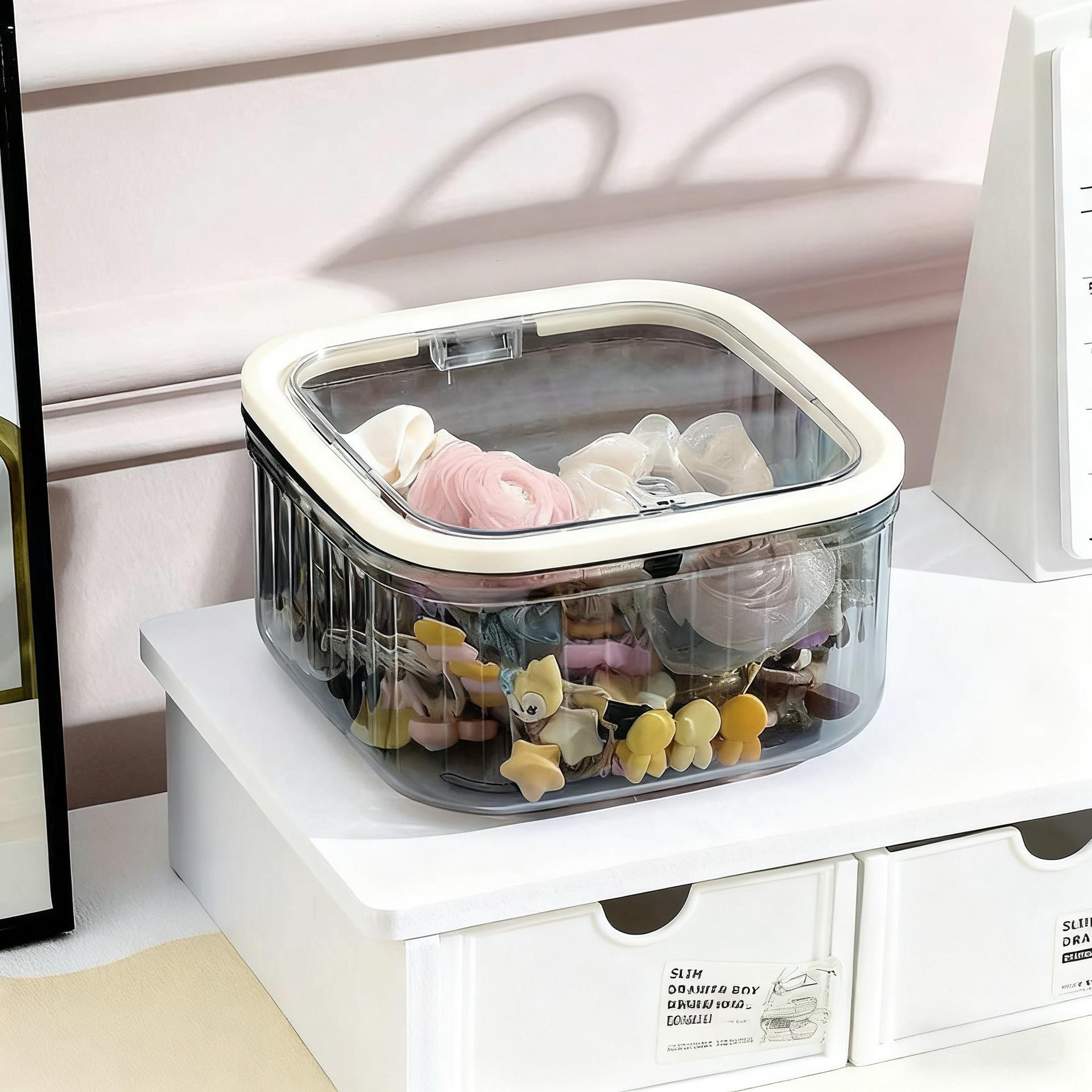 Press-Type Desktop Organizer for Hair Accessories, Ties, Cosmetics & Skincare
Press-Type Desktop Organizer for Hair Accessories, Ties, Cosmetics & Skincare