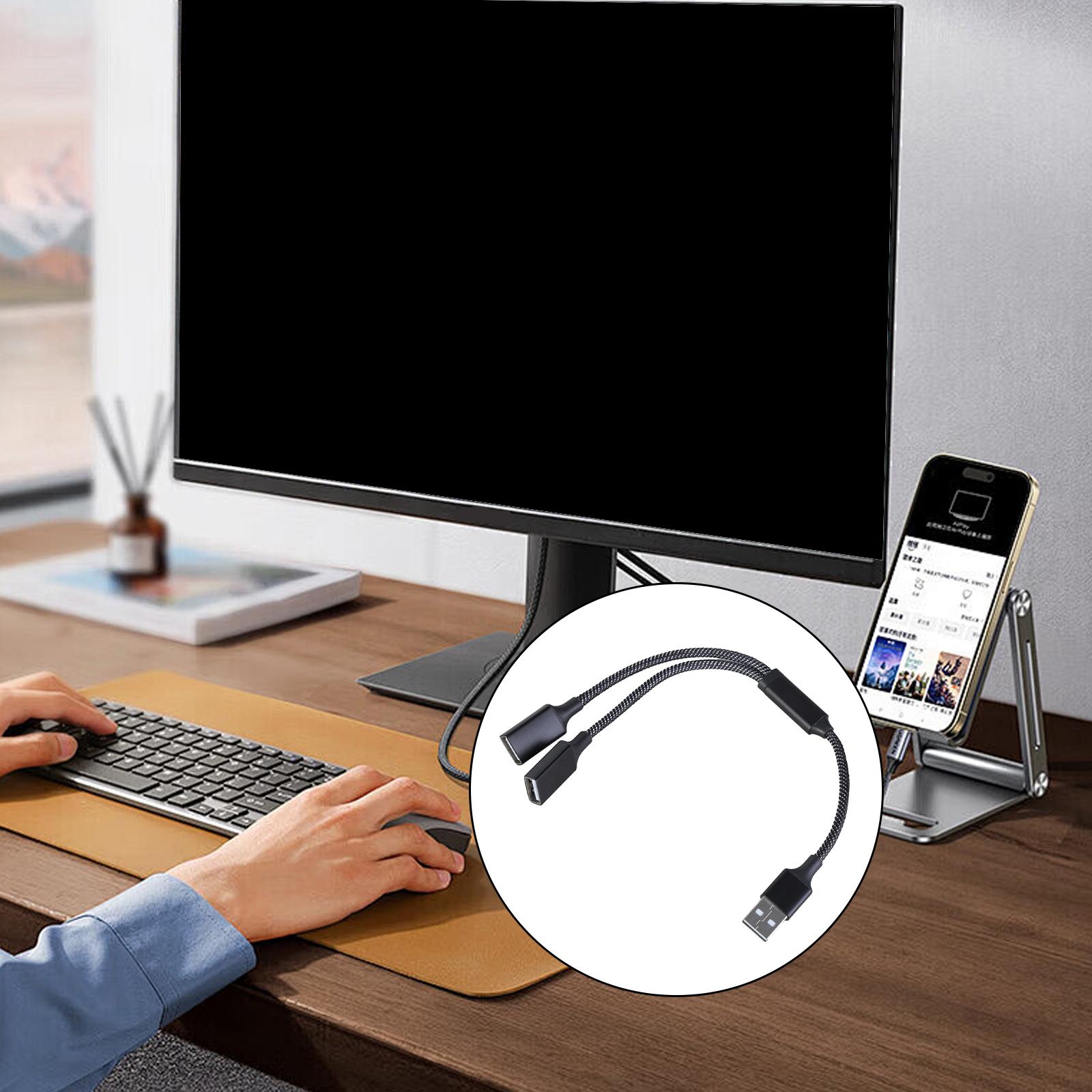 USB-разветвитель 2 порта Папа на двойной Мама адаптер для ноутбуков Клавиатуры с кабелем для передачи данных и быстрой зарядки 25CM
USB-разветвитель 2 порта Папа на двойной Мама адаптер для ноутбуков Клавиатуры с кабелем для передачи данных и быстрой зарядки 25CM