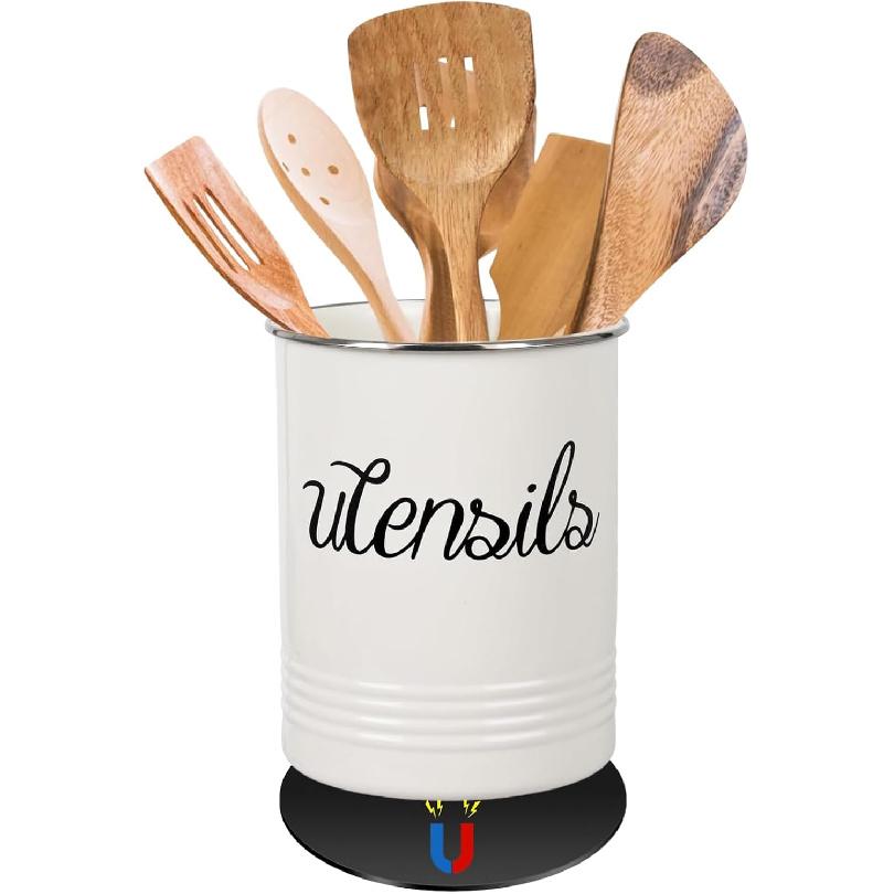 Magnetic RV Utensil Holder - Portable Metal Cutlery Organizer for Campers and Kitchen with Adhesive Magnet, Stylish Countertop Organizer and Kitchen
Magnetic RV Utensil Holder - Portable Metal Cutlery Organizer for Campers and Kitchen with Adhesive Magnet, Stylish Countertop Organizer and Kitchen
