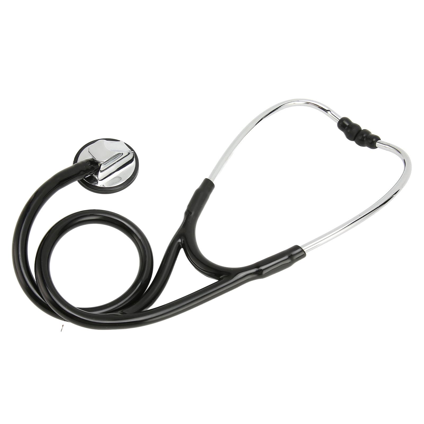 Cardiology Stethoscope Professional Single Head Medical Stethoscope for Nurses and Doctors Black
Cardiology Stethoscope Professional Single Head Medical Stethoscope for Nurses and Doctors Black