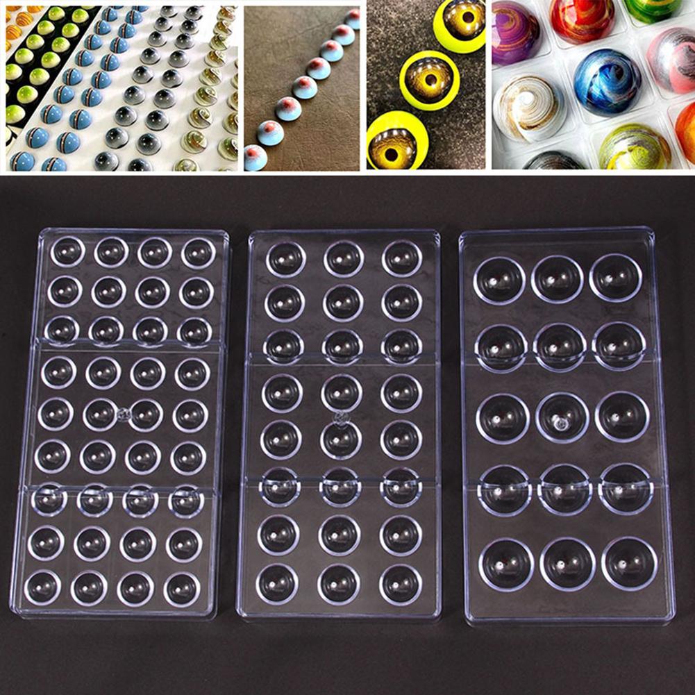 4pcs set Plastic Molds Hemispherical Mold For Chocolate Pastry Baking Tools 15 hole radius 3.2cm#0
4pcs set Plastic Molds Hemispherical Mold For Chocolate Pastry Baking Tools 15 hole radius 3.2cm#0