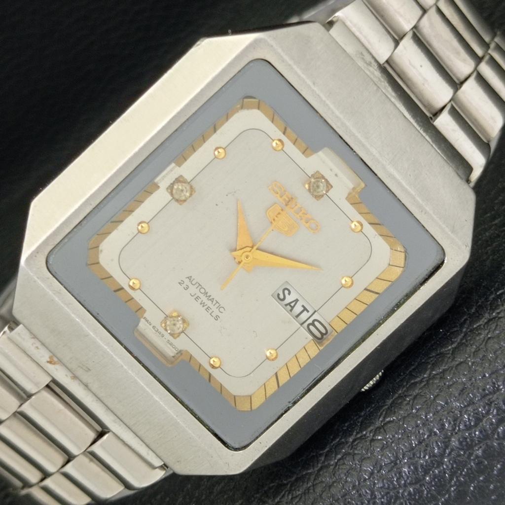 Б/У винтажные часы SEIKO 5 AUTOMATIC 6349A из Японии мужские оригинальные часы с циферблатом a433718-2 R118-a433718
Б/У винтажные часы SEIKO 5 AUTOMATIC 6349A из Японии мужские оригинальные часы с циферблатом a433718-2 R118-a433718