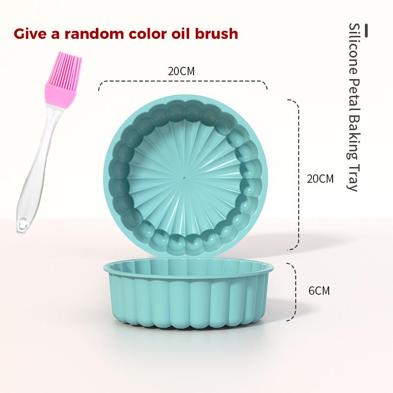 European Grade Top-Level Silicone Cake Mold, Non Stick 9 inch Fluted Tube Cake Pan for Bakeware for Cake, Jello, Gel Accessories
European Grade Top-Level Silicone Cake Mold, Non Stick 9 inch Fluted Tube Cake Pan for Bakeware for Cake, Jello, Gel Accessories