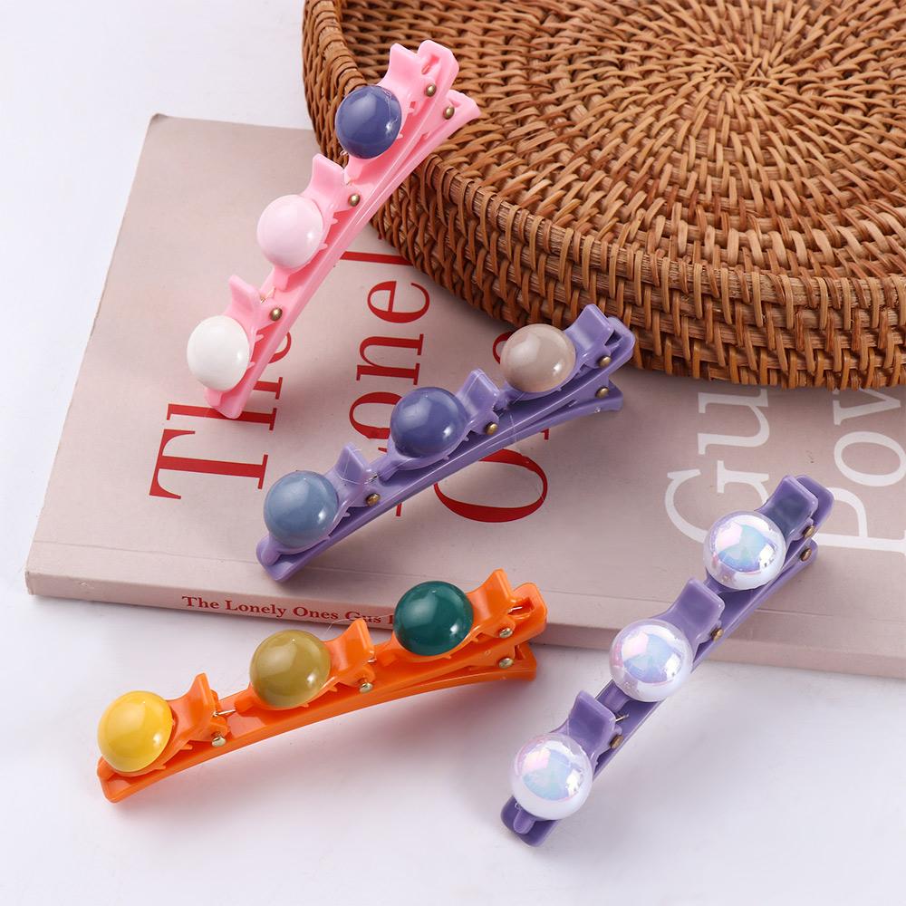 Color Headwear Beads BB Clip Women Hairpin Duckbill Clip Braided Hair Clip Korean Style Hair Clip розовый/белый
Color Headwear Beads BB Clip Women Hairpin Duckbill Clip Braided Hair Clip Korean Style Hair Clip розовый/белый