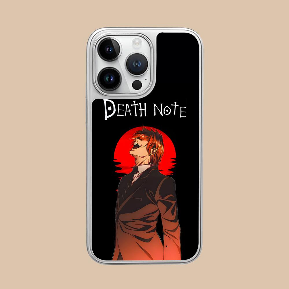 Чехол для мобильного телефона Death Note Кира Лайт для iPhone 17 16 15 14 13 12 11 Air Pro Max Plus Серебряное покрытие Цветной чехол Красивый iPhone 11
Чехол для мобильного телефона Death Note Кира Лайт для iPhone 17 16 15 14 13 12 11 Air Pro Max Plus Серебряное покрытие Цветной чехол Красивый iPhone 11