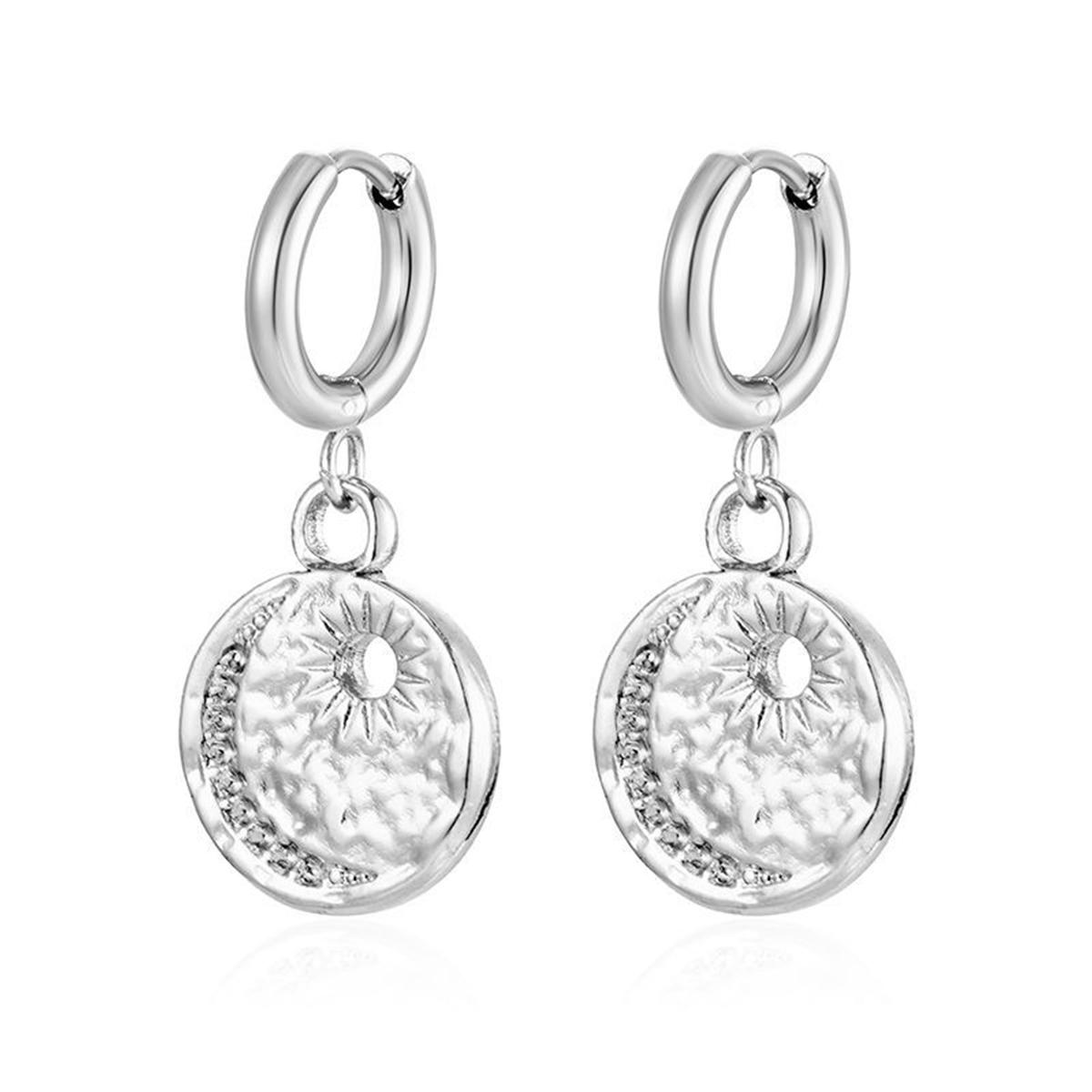 Cute Sun Drop Earrings for Women Stainless Steel Pendant Hoop Earring Round Ears Piercing Charm Zircon Girls Best Gifts
Cute Sun Drop Earrings for Women Stainless Steel Pendant Hoop Earring Round Ears Piercing Charm Zircon Girls Best Gifts