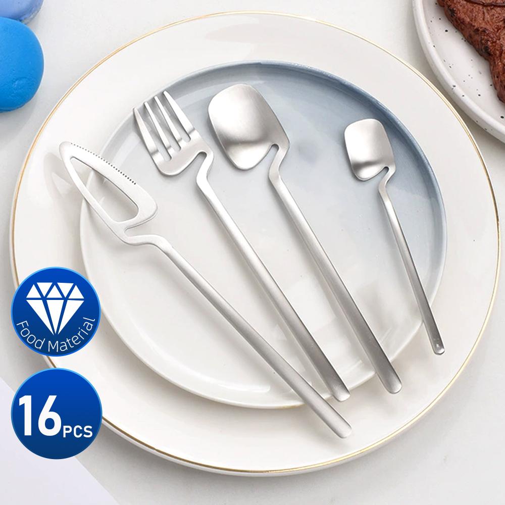 16pcs Dinnerware Set Stainless Steel Cutlery Set Mirror Silverware Knife Fork Spoon Tableware Flatware Set Dishwasher Safe
16pcs Dinnerware Set Stainless Steel Cutlery Set Mirror Silverware Knife Fork Spoon Tableware Flatware Set Dishwasher Safe