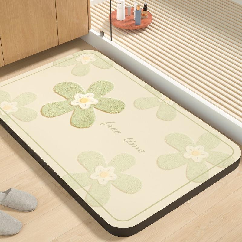 Входной коврик для пола в ванной, дверь в ванную, противоскользящий, грязеотталкивающий, влаговпитывающий, быстросохнущий диатомовый коврик 40X60cm 15.7X23.6in
Входной коврик для пола в ванной, дверь в ванную, противоскользящий, грязеотталкивающий, влаговпитывающий, быстросохнущий диатомовый коврик 40X60cm 15.7X23.6in