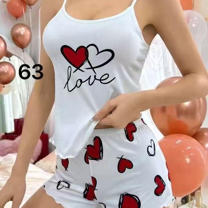 Ice Silk Camisole Pajama Set - Women s Loungewear, Multi-Pattern Print, Comfortable & Lightweight L
Ice Silk Camisole Pajama Set - Women s Loungewear, Multi-Pattern Print, Comfortable & Lightweight L