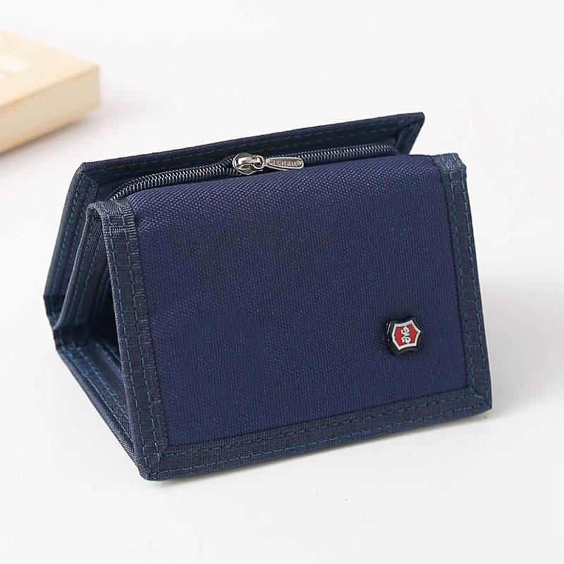 Мужской холщовый кошелек-трифолд в корейском стиле для молодежи синий
Мужской холщовый кошелек-трифолд в корейском стиле для молодежи синий