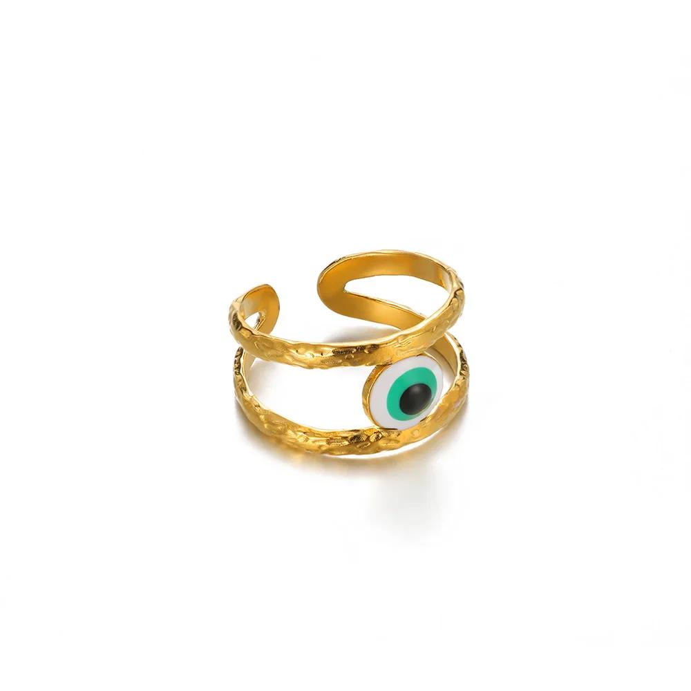 Colorful Non-Fading Eyes Punk Rings For Women Men Fashion Devil s Eye Zirconia Ring Personalized Gold Color Anillos Party Gift resizable
Colorful Non-Fading Eyes Punk Rings For Women Men Fashion Devil s Eye Zirconia Ring Personalized Gold Color Anillos Party Gift resizable