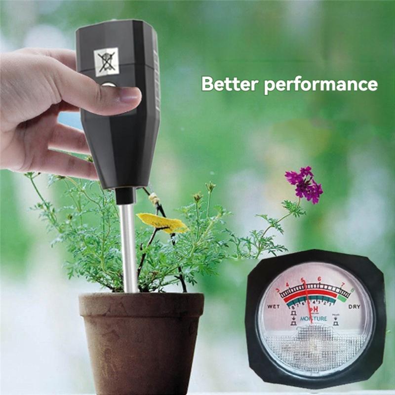 A96I-2-In-1 Soil PH And Moisture Meter Metal Sensor For Garden, Lawn, Farm - Essential Tool For Outdoor Gardening B
A96I-2-In-1 Soil PH And Moisture Meter Metal Sensor For Garden, Lawn, Farm - Essential Tool For Outdoor Gardening B