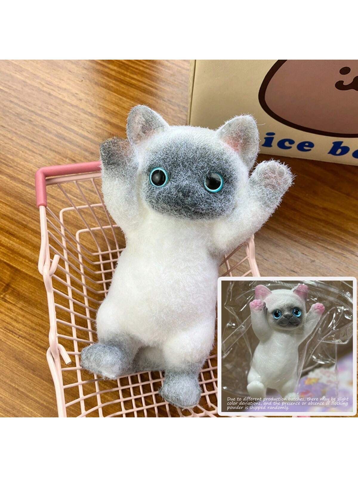 Cute Cat Squeeze Shy Cat Fluffy Realistic Cat Stress Relief Toy Simulation Cat Doll Squeeze Slow Rebound Toy Gift For Kids Adult
Cute Cat Squeeze Shy Cat Fluffy Realistic Cat Stress Relief Toy Simulation Cat Doll Squeeze Slow Rebound Toy Gift For Kids Adult