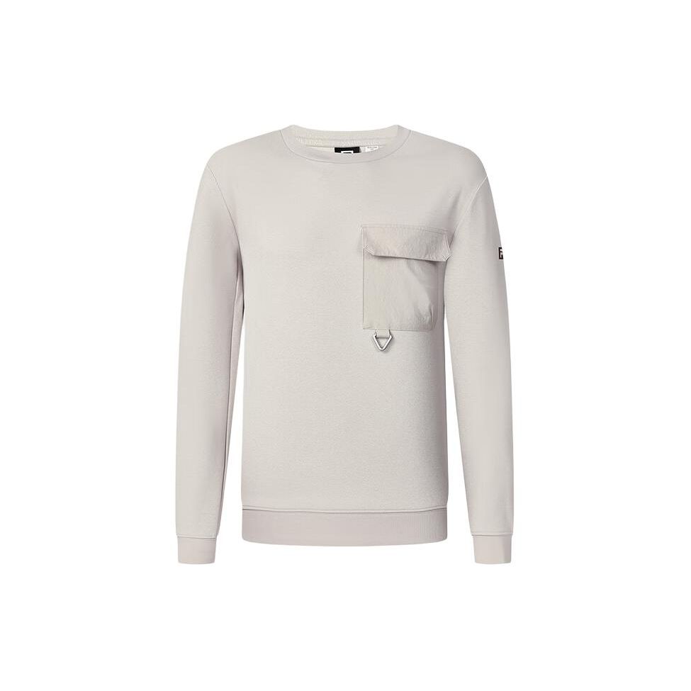 FILA Solid Color Outdoor Sports Knit Pullover Sweatshirt Men sweatshirt Garden-Gray A11M417202F-GY M
FILA Solid Color Outdoor Sports Knit Pullover Sweatshirt Men sweatshirt Garden-Gray A11M417202F-GY M