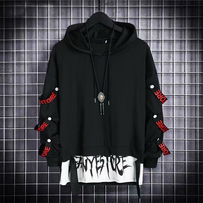 Loose All-Match Personality Street Hip-Hop Top Loose Versatile Personality Male Black L
Loose All-Match Personality Street Hip-Hop Top Loose Versatile Personality Male Black L