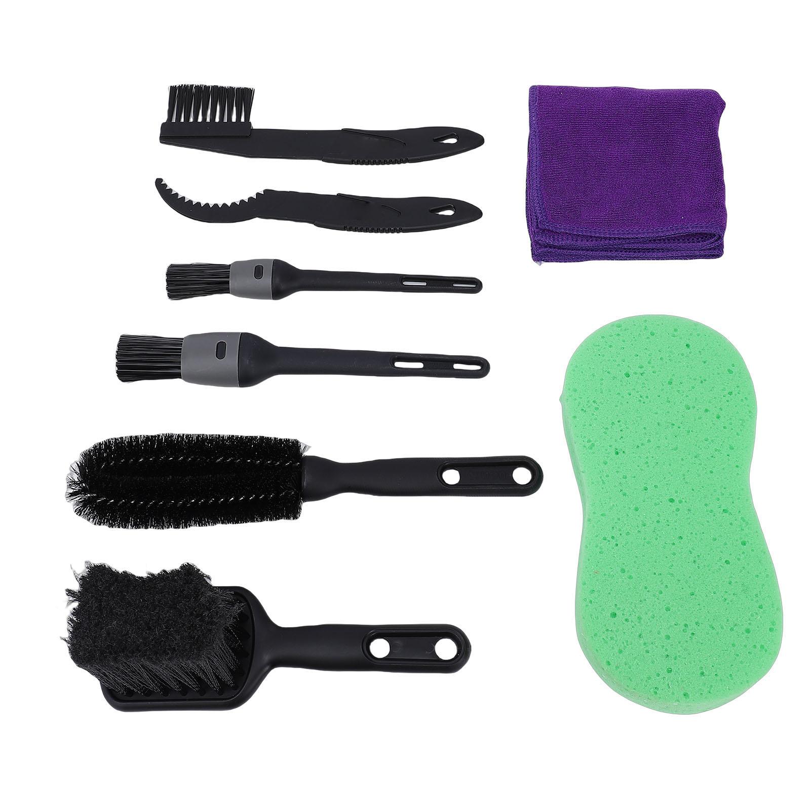 Bike Cleaning Tools Set Large Small Detail Brushes All Purpose Brush Brush Soft Wash Brush Crevice Brush Wheel Hook Sponge Towel
Bike Cleaning Tools Set Large Small Detail Brushes All Purpose Brush Brush Soft Wash Brush Crevice Brush Wheel Hook Sponge Towel