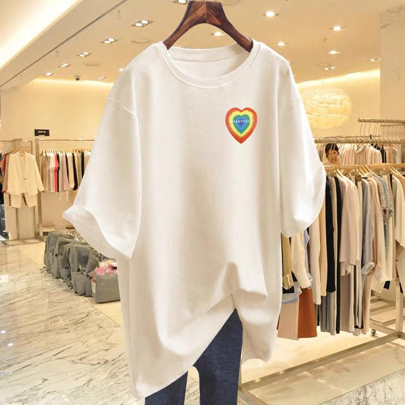 Fat mm extra large size women s t-shirt short-sleeved t-shirt women s 2025 summer new loose outer top S
Fat mm extra large size women s t-shirt short-sleeved t-shirt women s 2025 summer new loose outer top S